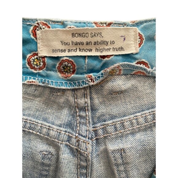 Vintage BONGO mom style high rise light wash denim tapered leg size 26 - Picture 5 of 8